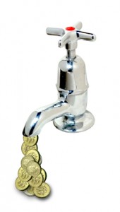Money faucet