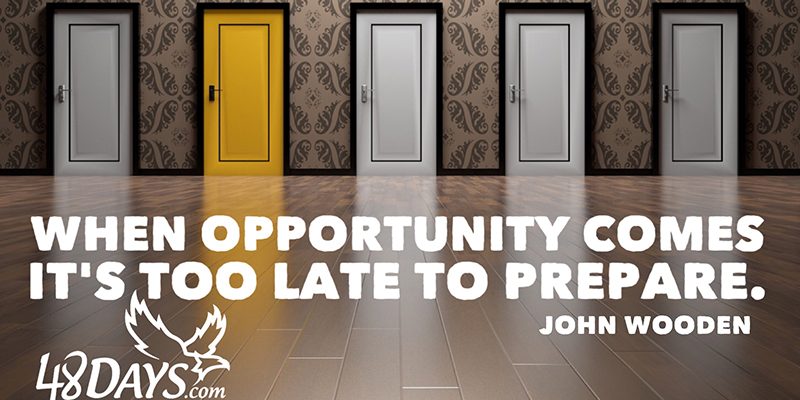 When opportunity comes its too late When opportunity comes its too late
