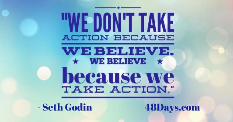 desperate, take action, seth godin