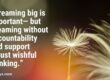 Dreaming with accountability
