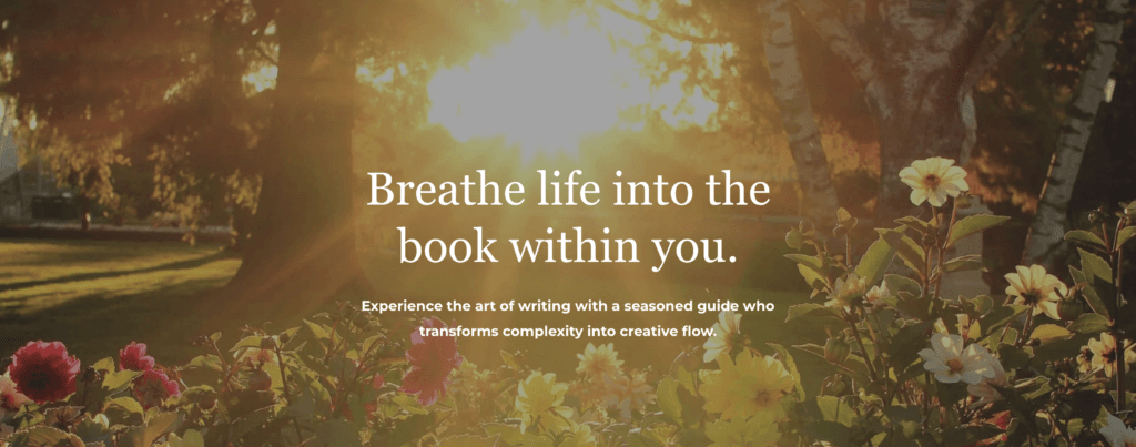 Breathe life into the book within you.